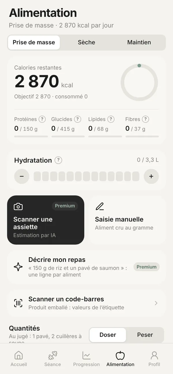 Alimentation
